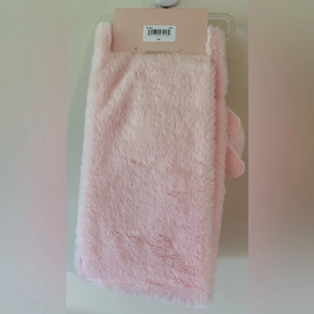 Capelli of New York Girls Pink 3 Piece Set Earmuffs/Scarf/Gloves NWT One…
